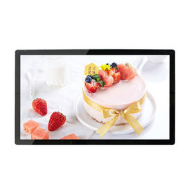 32 Inch Wall Mounted Digital Signage / Panel Dinding Video Lcd 1366 * 768 60hz
