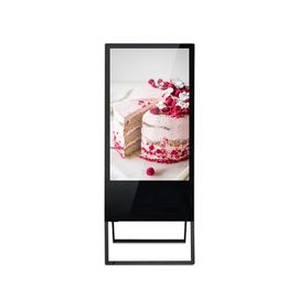 Sistem Android Floor Standing Digital Signage Display 43 Inch Advertising