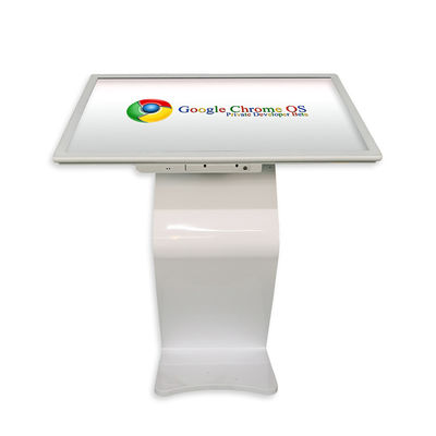 Layar Sentuh Iklan LCD RoHS Digital Signage 450CD / M Kios Tampilan Horizontal