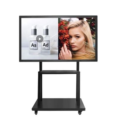 Layar Sentuh Inframerah LCD Dalam 8ms Tampilan Iklan Pemain Digital Signage