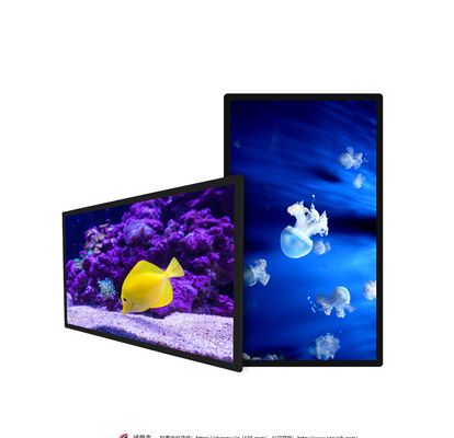 LCD Advertising Wall Mount Layar Sentuh Digital Signage 49 Inch 4k