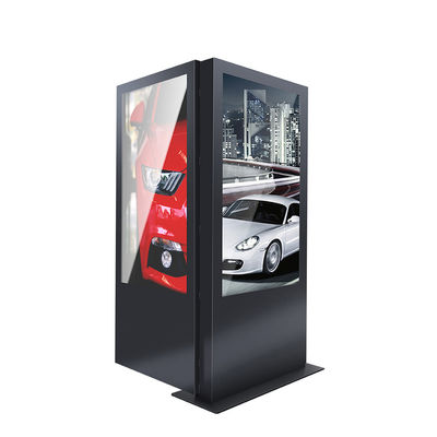 55 Inch Tahan Air TFT LED Portable Digital Signage Capacitive Touch