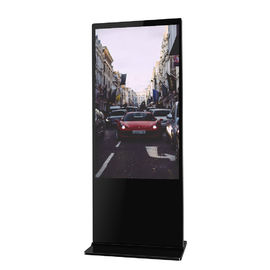 Hd 1080p Floor Standing Digital Signage / Jaringan Wifi Digital Signage Player Untuk Mall