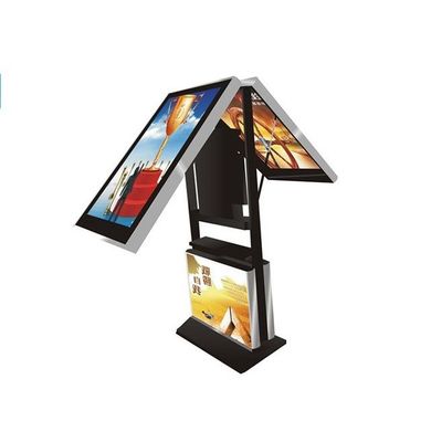 49 '' Double Side Wifi Non Touch Display Advertising Totem Kiosk Digital Signage
