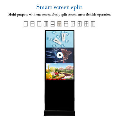49 Inch Ultra Slim LCD Player Tampilan Iklan Mesin Iklan Digital