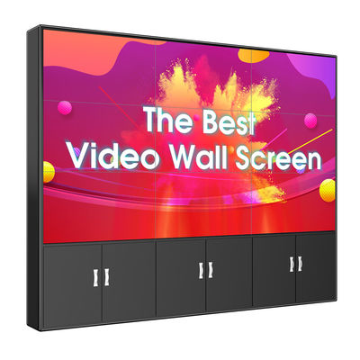 Iklan Penyambungan Layar Sentuh Lcd Display Video Wall Panels 55 &quot;0.53mm X 0.53mm
