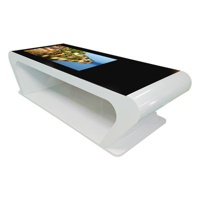55 Inch Interactive Digital Display Lcd Touch Screen Kios Komputer Untuk Restoran
