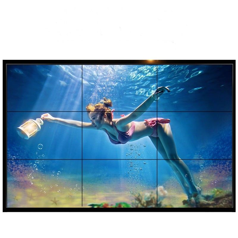 Full Color 4k 2x3 Multi Screen Video Wall Digital Signage Untuk Pusat Perbelanjaan